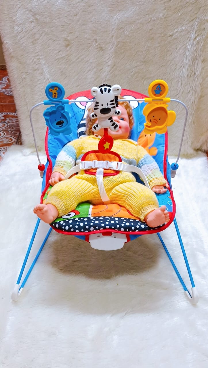 Silla Vibradora Musical Cebra