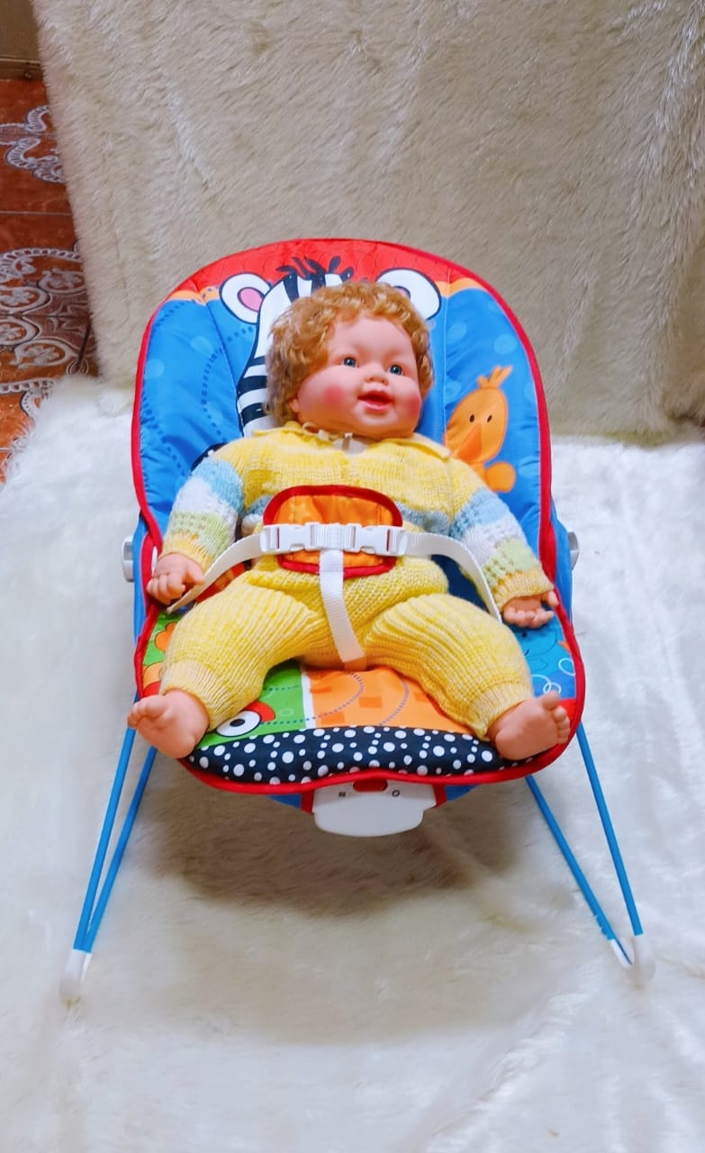 Silla Vibradora Musical Cebra